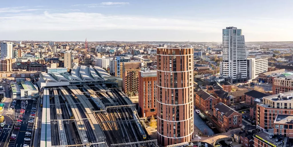 Leeds train station