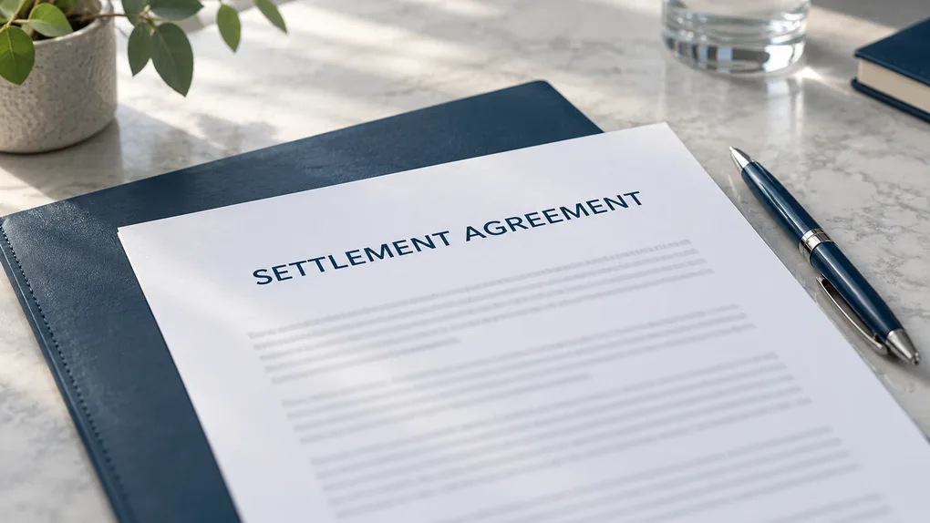 Already have a settlement agreement?